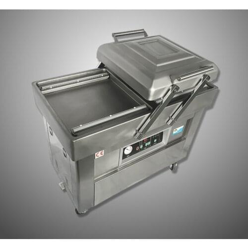 Food Automatic vacuum machine packing machine vacuum sealer packaging equipment double vacuum chamber DZ400 Computer operating