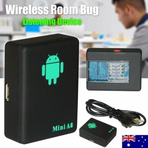 A8 Car GPS anti-theft Tracker GPS Locator Mini Spy Bug Room Remote Voice Surveillance Monitor GSM/GPRS/GPS Tracking Tool