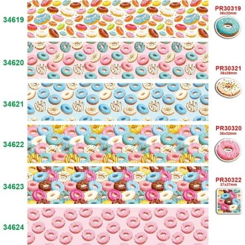 Free shipping 50 yard per size cartoon ribbon printed grosgrain ribbon 34619