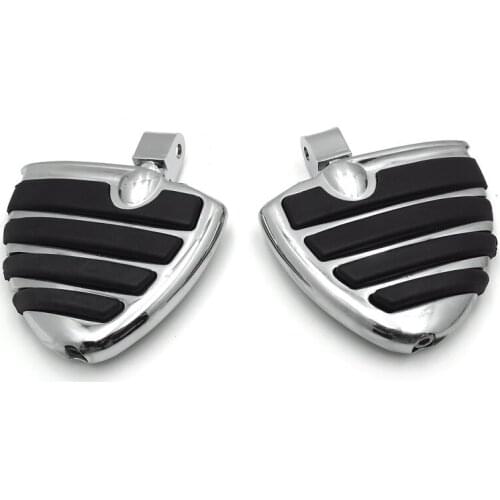 Aftermarket free shipping motorcycle parts For Honda Fury VT1300 Aero Shadow Phantom Spirit Wing Mini Floorboards with Adapters