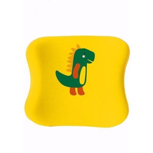 Custog Memory Foam Kids-Young Visco Waist Support Back Pillow For Study Chair Orthopedic Health Care Pad Dinosaur