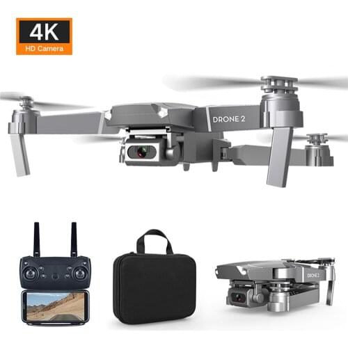 E68 WIFI FPV Mini Drone with Wide Angle HD 4K 1080P 720P Camera Height Hold Mode RC Foldable Quadcopter Drone Aircraft