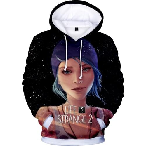 Hot Sale 3D Life Is Strange Hoodies Sweatshirts Men/women 3D Clear Pattern Funny Beautiful Hip Hop Casual Hooded xxs-4xl Outwear