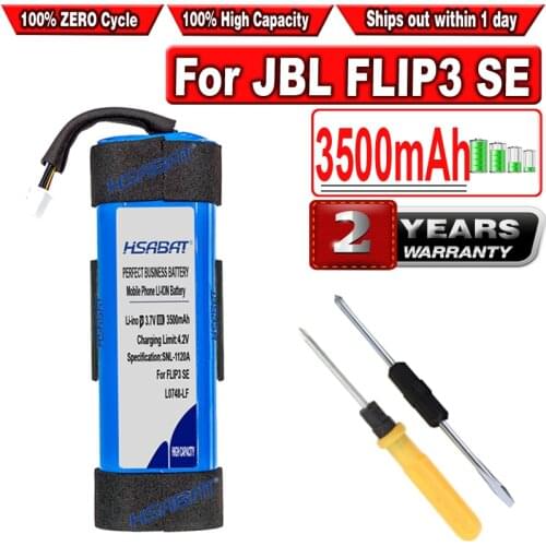 HSABAT 3500mAh L0748-LF Battery for JBL FLIP3 SE Speaker