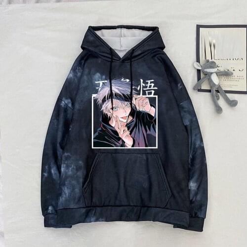 Jujutsu Kaisen Hoodies Women/man Unisex Fashion Harajuku Pullover Tops Casual Streetwear Female Sweatshirts