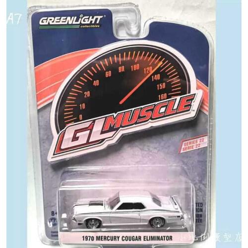 Greenlight CARS 1/64 Limited 1970 MERCURY COUGAR ELIMINATOR Collector Edition Metal Diecast Model Car Kids Toys Gifts