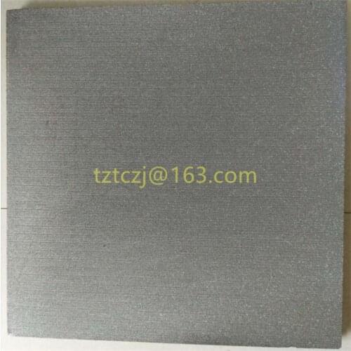 Microcellular foamed aluminum/ Sound absorption and noise reduction /Through-hole foamed aluminum energy-absorbing material