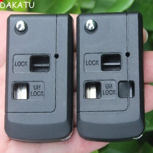 DAKATU Modified flip folding remote key shell for Lexus ix470 rx300 IS200 IS400 Replacement key shell 2/3 Button