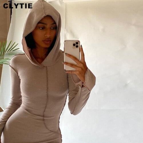 Clytie Sexy Casual Long Dress Women O-Neck Ladies Stretched Styles Women 2021 Spring New Style Long Sleeve Ladies Dresses