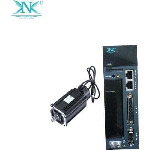 NEWKYE servo motor and servo driver kit 750w 2.4N.m 3000rpm for pritting machine