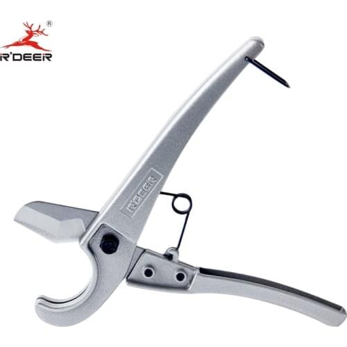 RDEER 8inch Plastic Pipe Cutter Cutter Tool Cutting Knife Stailess Steel Blade Scissors For PVC PU PP-P PE Hand Tools