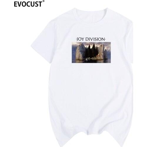 Joy Division Punk Funny Streetwear Unknown Pleasure Hip hop T-shirt Cotton Men T shirt New TEE TSHIRT Womens