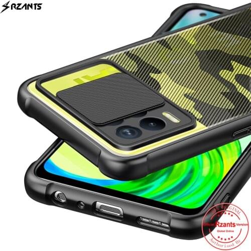 Rzants For Oppo Realme 8 Pro Oppo Realme 8 4G 5G Phone Case Soft Camouflage Lens Slim Half Clear Phone Casing