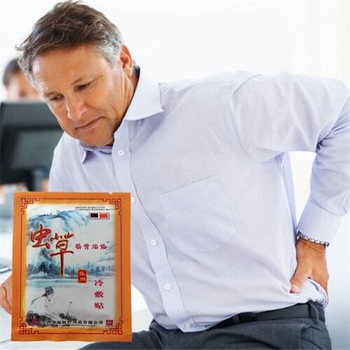 8Pcs/Bag Cordyceps Joint Analgesic plasters Medicine Pain Relief Heating Plaster For Back Shoulder Neck Waist Body Pain Patch