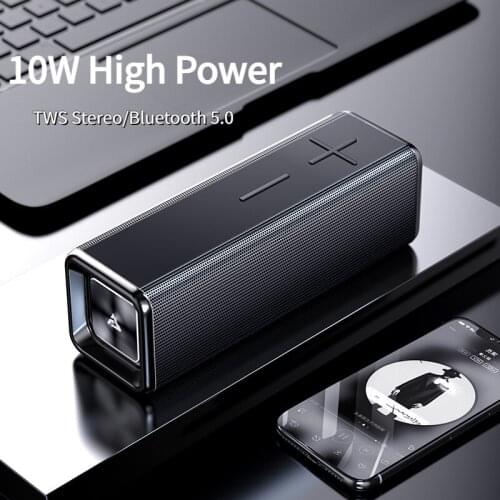 Wireless Soundbar Blutooth 5.0 Speakers Subwoofer 10W Portable Speaker Hifi U Disk Outdoor Bluetooth Speaker Box Audio Video