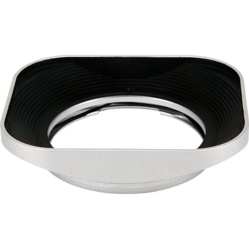 Haoge Lens Hood for Carl Zeiss Planar T 2/50 50mm f2 ZM; Voigtlander NOKTON CLASSIC 35mm f1.4 VM, 40mm f1.4 VM Lens silver