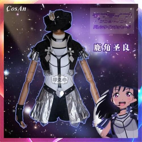Hot Anime LoveLive Sunshine Kaduno Seira Cosplay Costume Believe Again Lovely Uniform Dress Activity Party Role Play Clothing