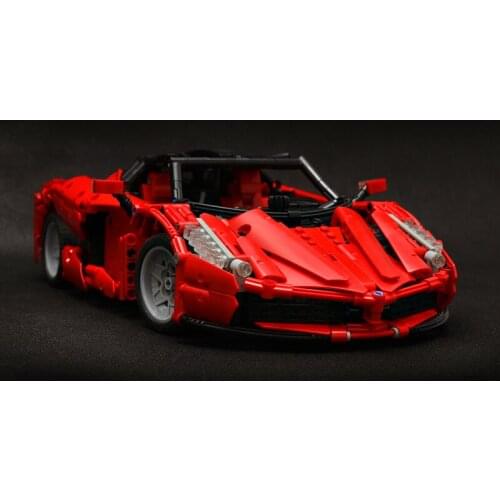 NEW technology building block MOC-29075 small particle sports car assembly toy boy education birthday gift model