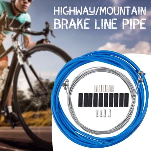 MTB Bike Bicycle Complete Front And Rear Wire Gear Brake Cable Set Variable speed conduit set for Mountain Bikes