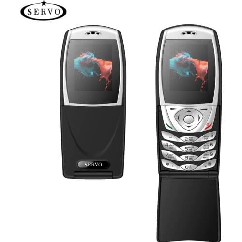 SERVO Phone S06 1.77inch SpreadtrumSC6533 Dual SIM Card Cellphone GSM Vibration Outside FM Radio Mobile phones Russian keyboard