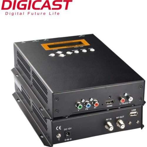 Support H.264 Encoding Video Input Audio Video Catv Modulator RF Modulator