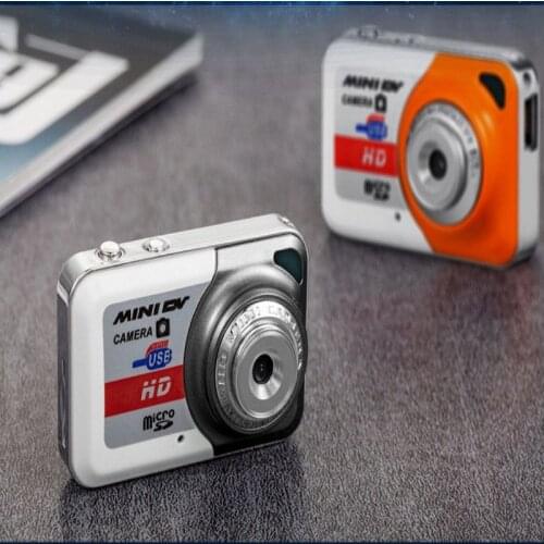 Portable X6 Digital Camera Ultra HD Mini Camera 32GB TF Card w/Mic Digital Video Camera PC DV Camcorder Shooting Recording