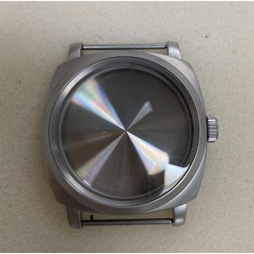 Replacement 47mm 316L Stainless Steel Watch Case PVD for ETA 6497 6498 Movement