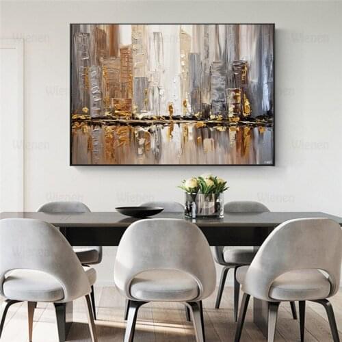 Modern Abstract Home Decorative Oil Painting On Canvas Wall Art Posters and Prints Cuadros Modular Pictures for Interior Decor