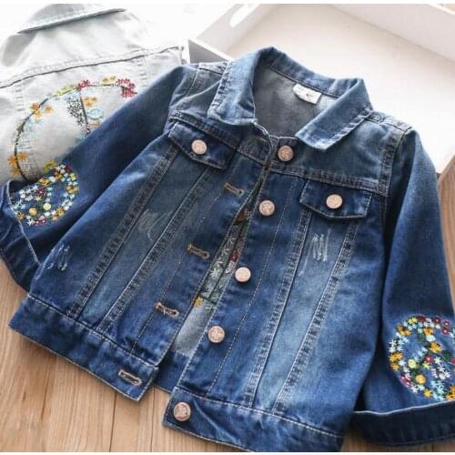 Джинсовые куртки для девочек Syzlanlan China At AliExpress