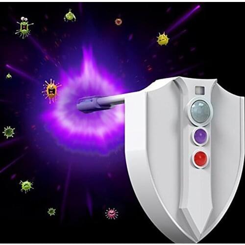 UV Sterilization Backlight For Toilet Bowl Motion Sensor Activated RGB PIR LED Night Light Battery-Operated UV Toilet WC Lights