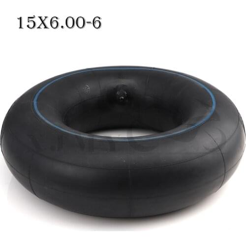 High quality 15x6.00-6 inner tube for electric scooters, karts, golf carts, lawn mowers, ATV butyl rubber tires