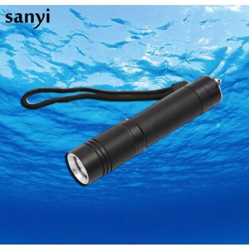 High-quality Mini XML-T6 LED Waterproof Underwater Dive Diving Flashlight Torch Light Lamp For Diving