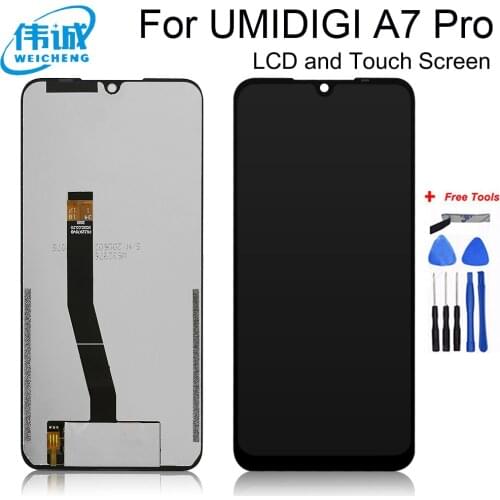 6.3inch UMIDIGI A7 PRO LCD Display+Touch Screen Digitizer Assembly Digitizer Original for UMIDIGI A7 A7S LCD Screen Replacement