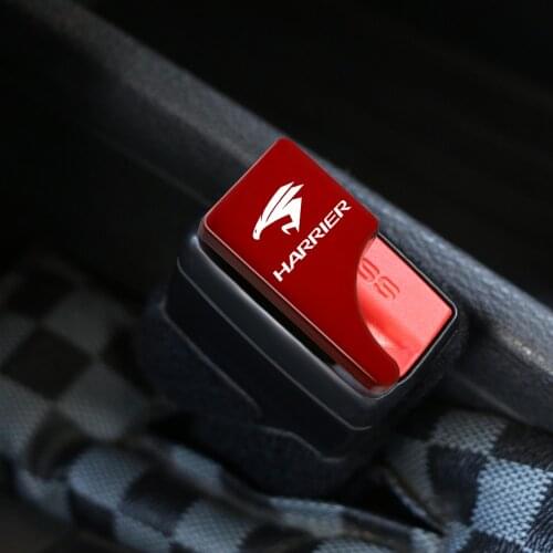1PCS Hidden Car Safety Seat Belt Buckle Clip For Toyota harrier Accessories Car Styling