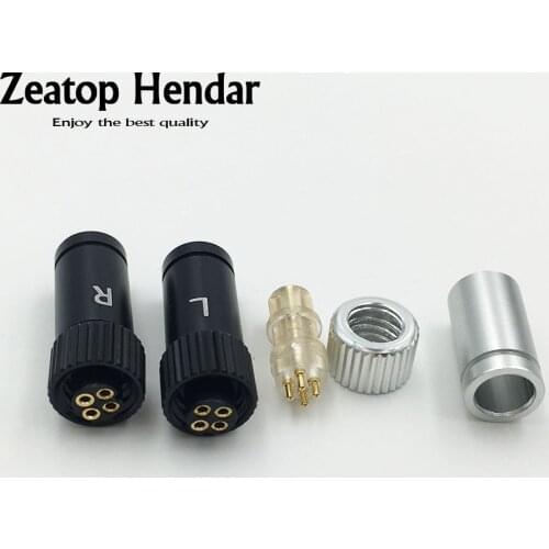 10Pairs Straight DIY XLR Earphone Pin Adapter for JH AUDIO JH24 Roxanne 24 Iriver AK R03 AKR02 LN005852