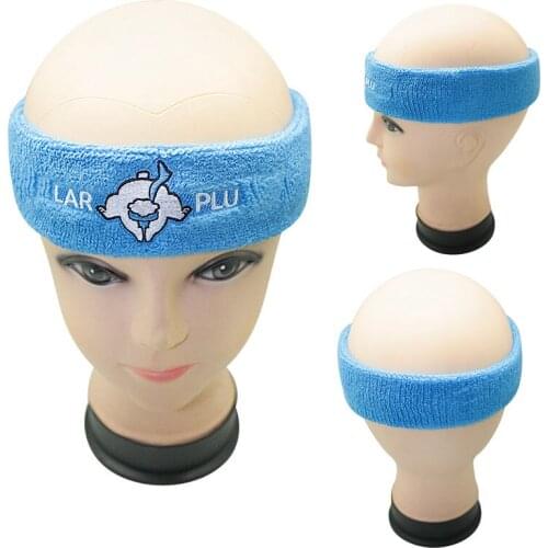Stitch LOGO Childrens Hair Belt Outdoor Sports Riding Mountain Climbing Hanging Sweatband cotton Terry Stripe Knitted Waistband