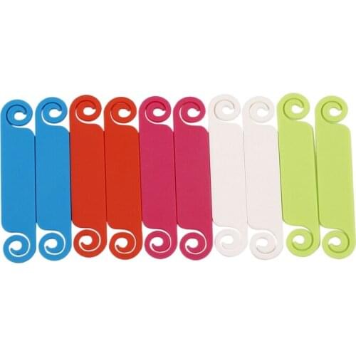 100 Pcs Cable Tags Cable Management Tags Multicolor Cable Labels Cord Identification Tags for USB Computer Phone Charger