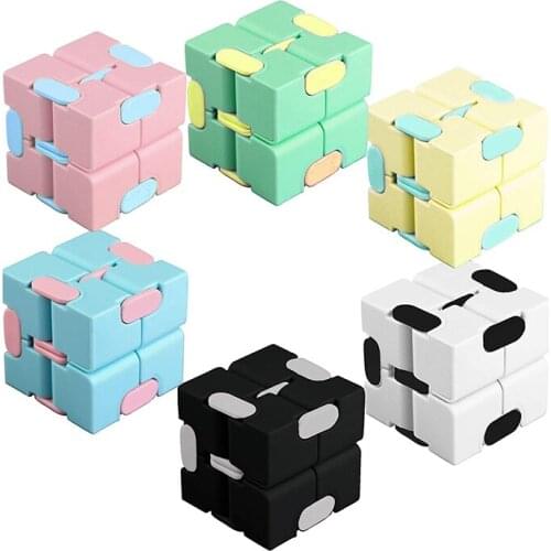 2021 Funny Relieve Stress Magic Hand Antistress Infinity Cube Anti Stress Toy Square Puzzle Toys Game Maze Child Adult Toys