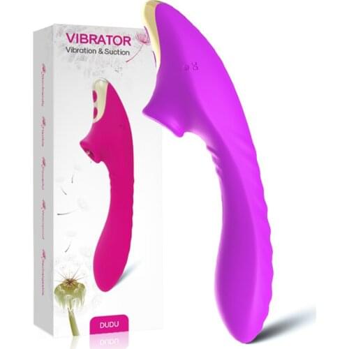 Big Soft Silicone Dildo Vibrating Women Nipple Clitoral Sucking Vibrator Wireless G-spot Vibrator