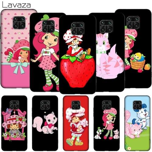 T174 Strawberry Shortcake Custard Case for Redmi Note 5 6 6A 7 7A 8 8T 8A 9 9C 9S K20 K30 Poco X2 Pro Max