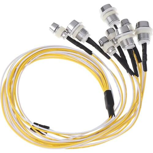 8 LED Light Kit 2 White 2 Red 4 Yellow for 1/10 1/8 HSP RC4WD Axial SCX10 D90 HPI RC Car LED Lamp