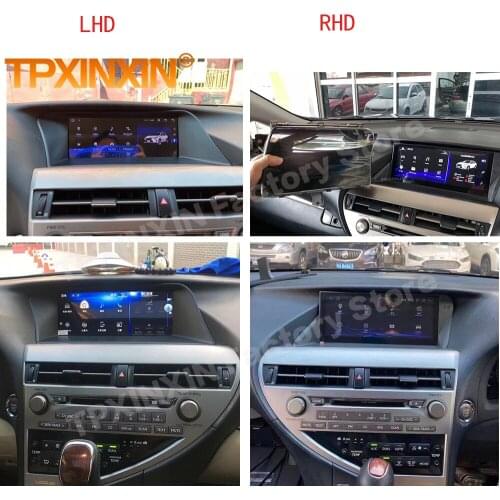 Multimedia Android 10 Player Car Radio Stereo For Lexus RX270 RX350 RX450H 2009 2010 2011 212 2013 2014 2015 Receiver Head Unit