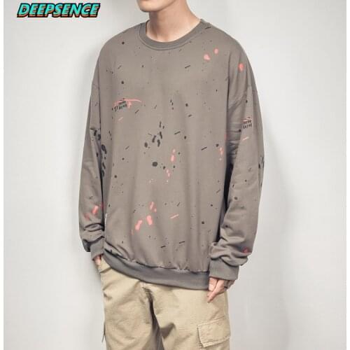 Men 2021 New Autumn Plus Size Style Men Clothing Sweatshirt Hoodies Men O Neck Casual Loose Fit Cotton Long Sweatshirts Men