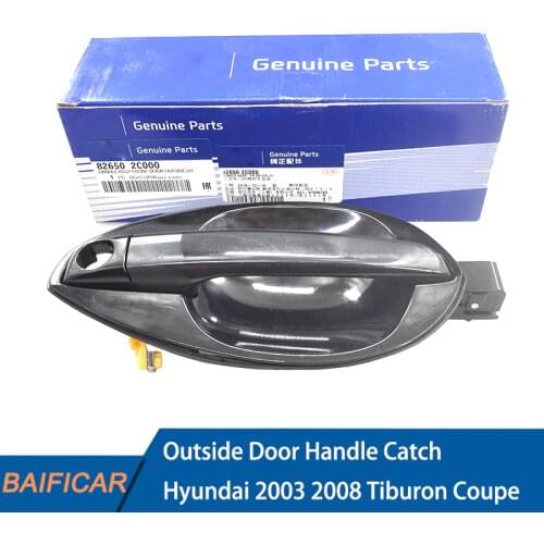 Baificar Brand New Genuine Outside Exterior Door Handle Catch 82650-2C000 , 82660 2C000 For Hyundai 2003 2008 Tiburon Coupe