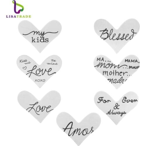 NEW! 5PCS New Style "Heart" Floating Charm ,Mix style Window Plate, fit 30mm Locket Jewelry pendants LSFP04-1-7