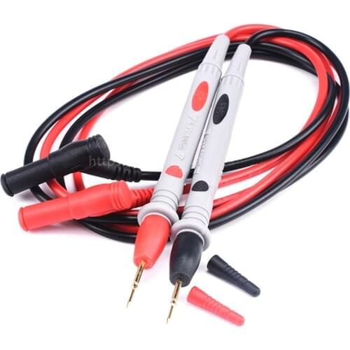 A Pair 1000V Practical Multi Meter Test Pen Cable 110CM Universal Digital Multimeter Lead Probe Wire 10A 20A