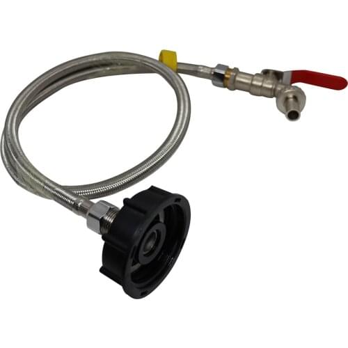 IBC Outlet Tap Tank Adapter Long Hose Gardening Water Connector Brass Faucet For Replacement Garden Irrigation Supplies