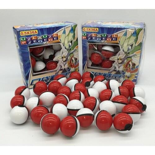 36 Pcs Pokeball+36 Pcs Figures Original Pokemon Toys Ball With Figure Model action Figure Toys For Children