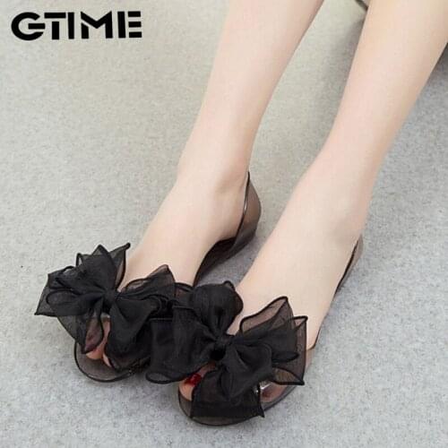 Women Sandals Summer Jelly Shoes Woman Crystal Transparent Flats Casual Beach Ladies Shoes Open Toe Shoes Sandal Platform