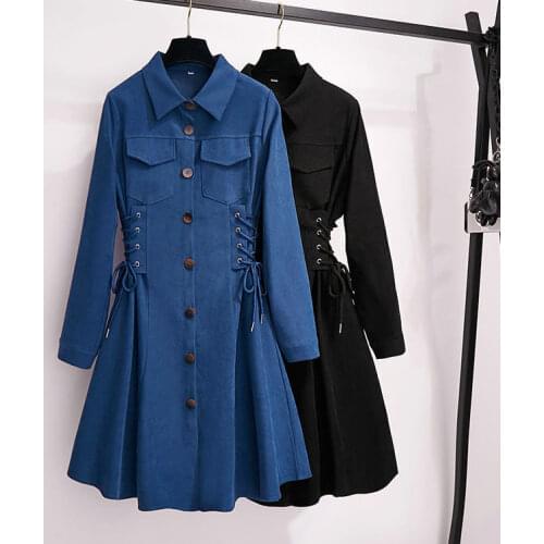 Vangull Fashionable Shirt Dresses